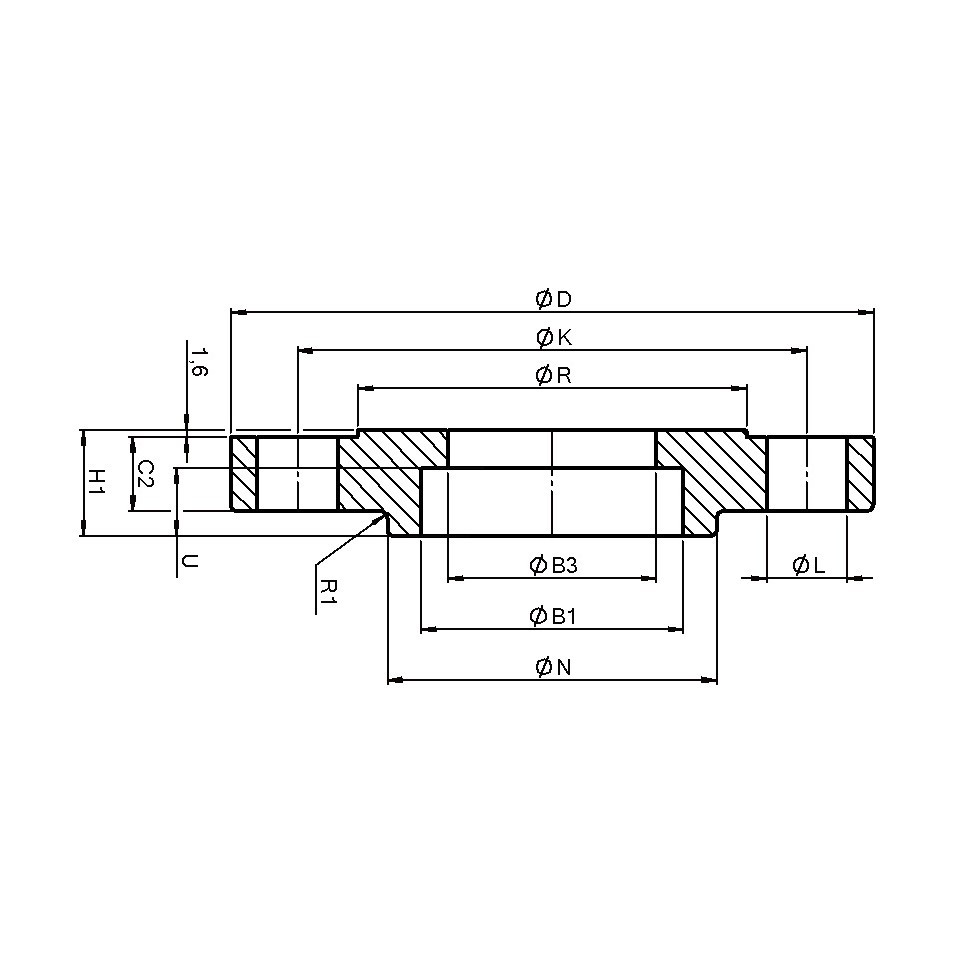 Brides Socket Weld - 1/2’’ RF 304L 150lbs S80